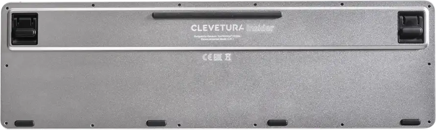 CLEVETURA CLVX 1 Touch-On-Keys AI Wireless Keyboard, ANSI US Windows Layout, Scissor Switches, Aluminum Chassis, Interactive RGB, CL11RA10NSB0US - Slika 6