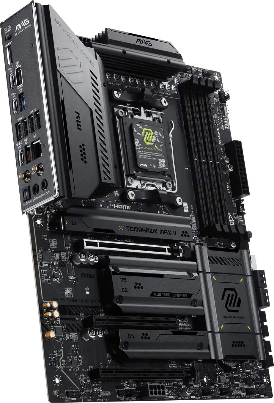 MBO AM5 MSI MAG B850 TOMAHAWK MAX WIFI II - Slika 3