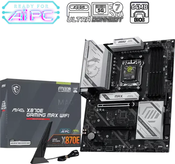MBO AM5 MSI MAG X870E GAMING MAX WIFI