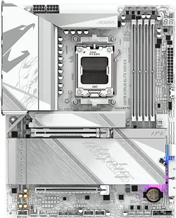 GIGABYTE X870 A ELITE X ICE