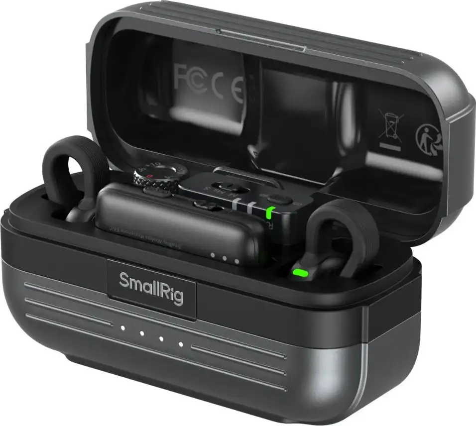 SmallRig S 70 Wireless Microphone with Multi-Device Compatibility (Black) 5715