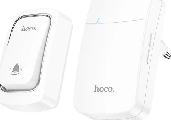 Bežično kućno zvono Hoco HI26, 230 V, bijele boje