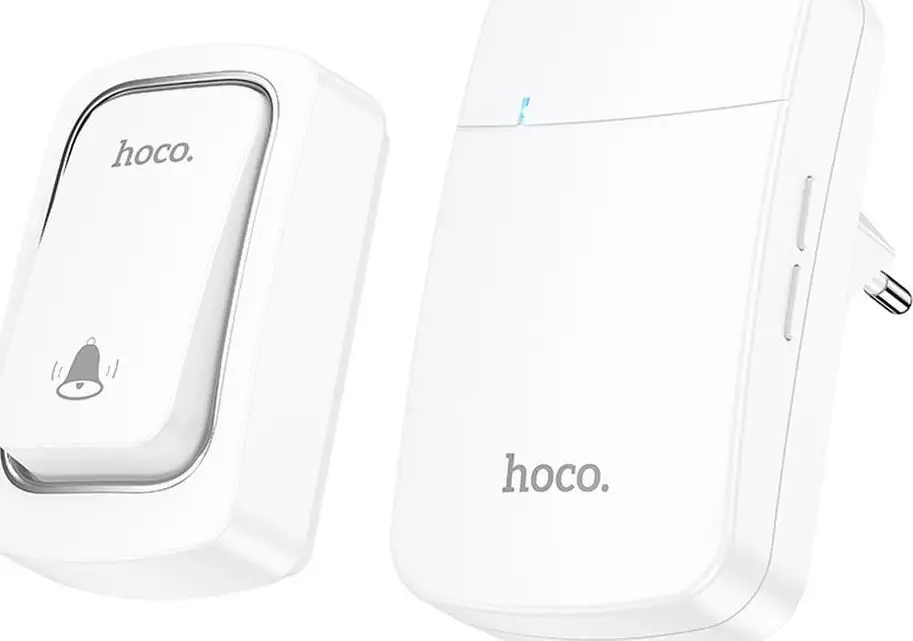 Bežično kućno zvono Hoco HI26, 230 V, bijele boje