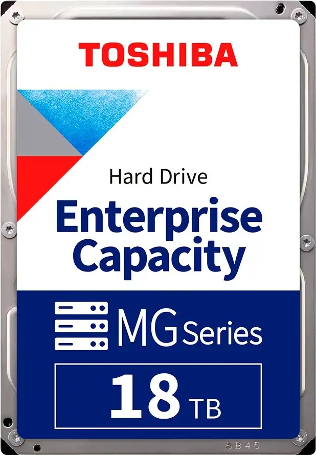 HDD Server TOSHIBA (3.5'', 18TB, 512MB, 7200 RPM, SATA 6 Gb/s), MG11ACA18TE