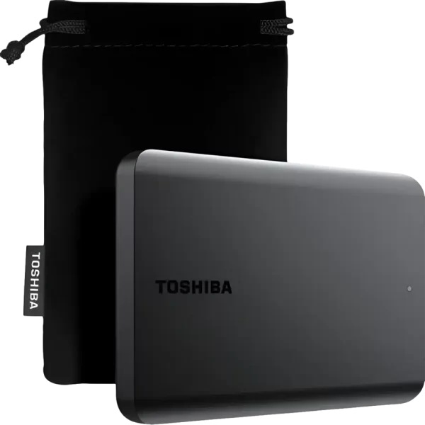 Toshiba External Hard Drive Canvio Basics Excl (2.5" 1TB, USB3.2 Gen 1, Black), HDTB510MK3AA