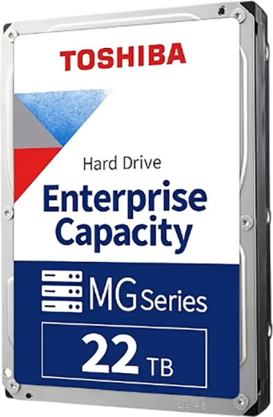 HDD Server TOSHIBA MG11 22TB MAMR 512e, 3.5'', 1024MB, 7200RPM, SATA, SKU: HDEB036GEA51F, MG11ACA22TE