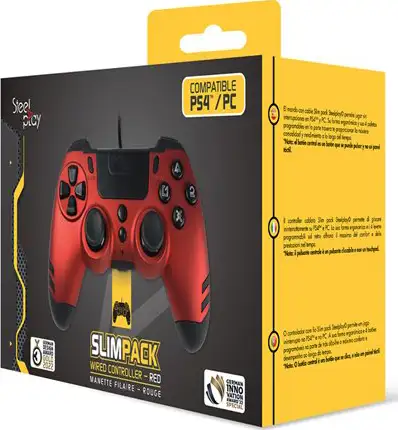 LEXIP X STEELPLAY Wired Controller Red