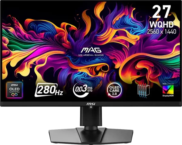 MON 27 MSI MAG 271QP QD-OLED X28