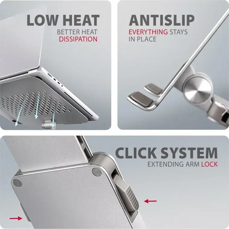 AXAGON Stalak za notebook 10"-16" - Slika 2