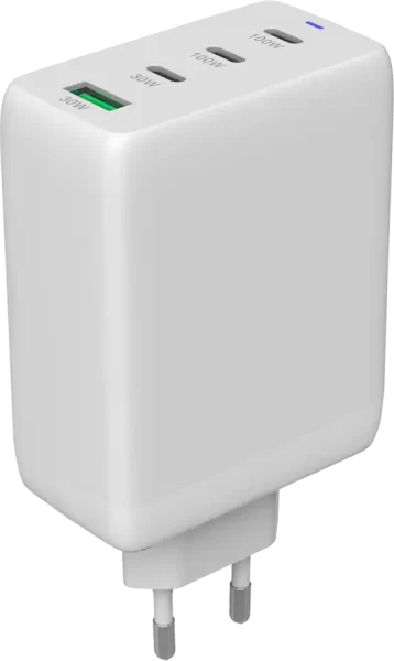 CANYON charger CU100ACC GaN 100W 3xPD 1xQC EU White, CNS-CUW100ACC
