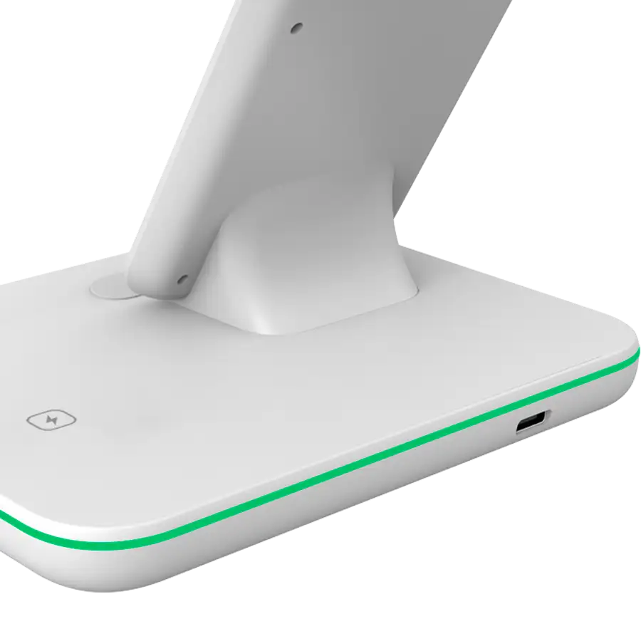 CANYON wireless charger WS-303 15W 3in1 White, CNS-WCS303W