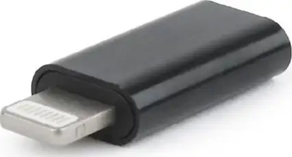 Gembird USB type-C (female) to 8-pin (male) adapter plug