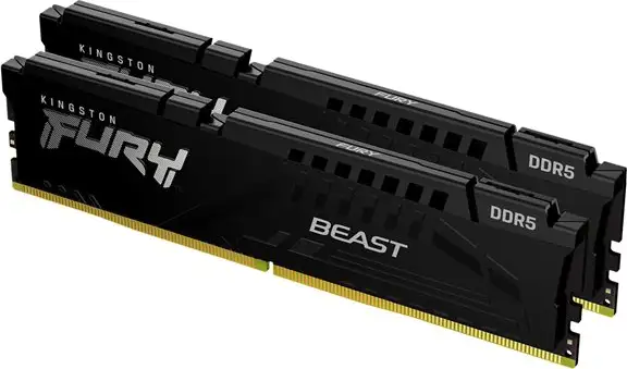 Kingston 16GB 5600MT/s DDR5 CL36 DIMM (Kit of 2) FURY Beast Black EXPO, KF556C36BBEK2-16