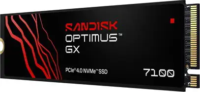 SANDISK Optimus GX 7100 NVMe SSD 500GB SDSP71500GAN-000E0
