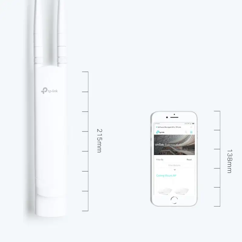 TP-Link 300Mbps Wireless N Outdoor Access Point, EAP110-OUTDOOR