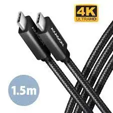 CC USB CM 3.1Gen2 USB CM, 1,5m, Crna, AXA, BUCM32-CM15AB